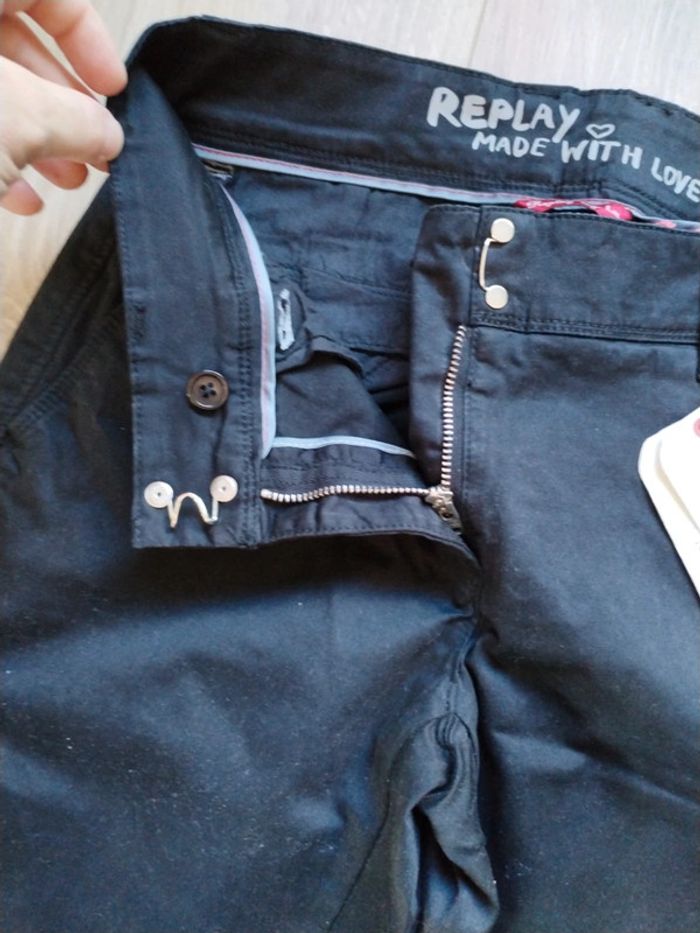 Pantalon Replay Femme Neuf - photo numéro 6