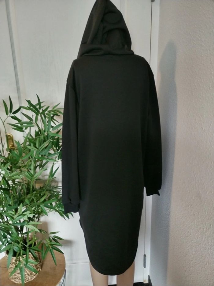 Sweat long à capuche/ robe pull Shein taille S - photo numéro 3