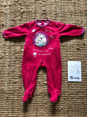 Pyjama en velours