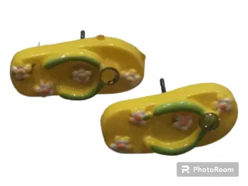 Boucles d'oreilles tong neuves