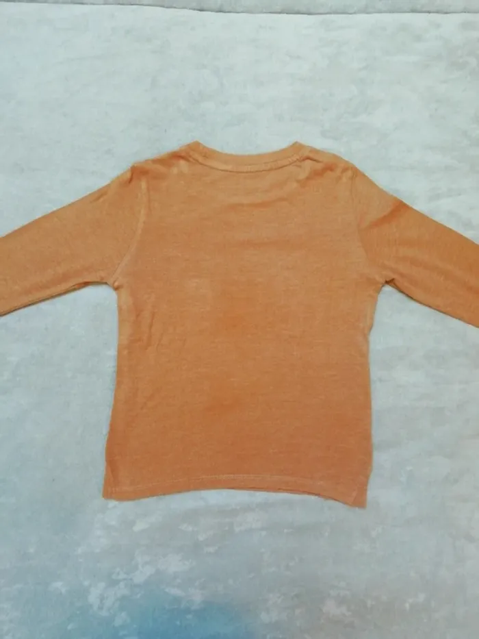 Tee shirt manches longues garçon 6ans - photo numéro 2