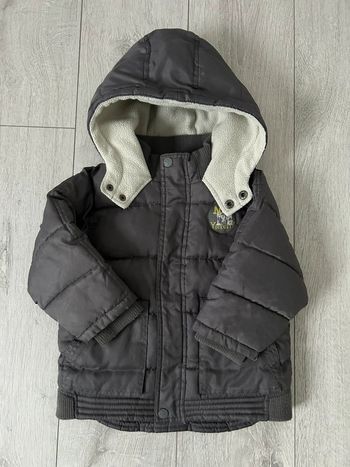 Manteau doudoune très chaude Kidkanaï 24 mois