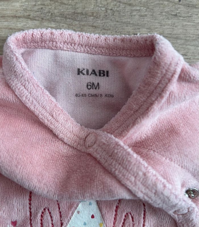Pyjama velours rose - photo numéro 3