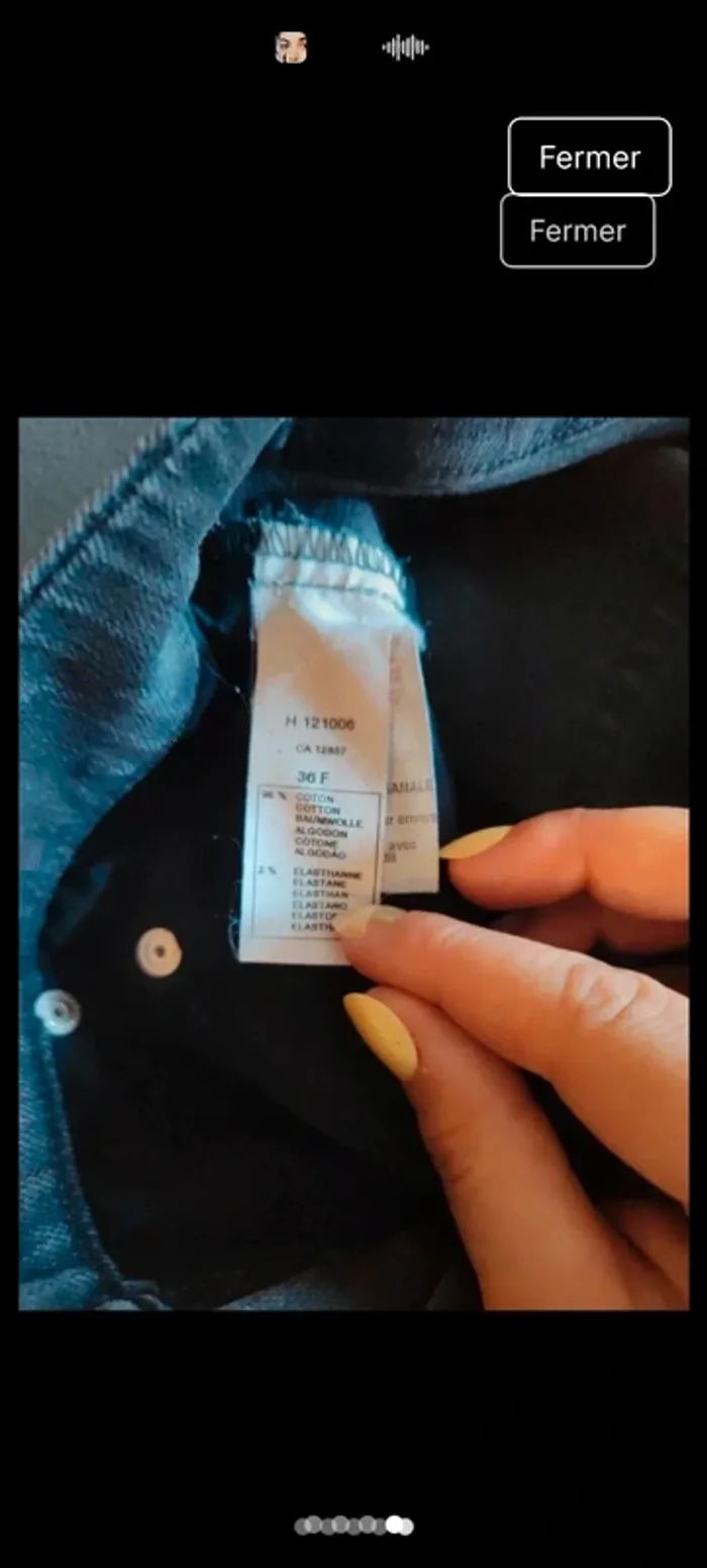 Jean's taille haute taille 36 New man - photo numéro 4