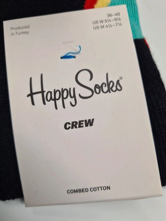 2 paires de chaussettes happy socks - photo numéro 2