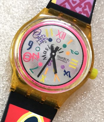 Montre SWATCH Collecteur "Boggie Mood"