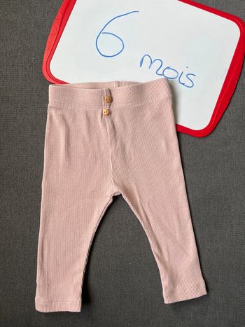 Legging rose Kiabi 6 mois