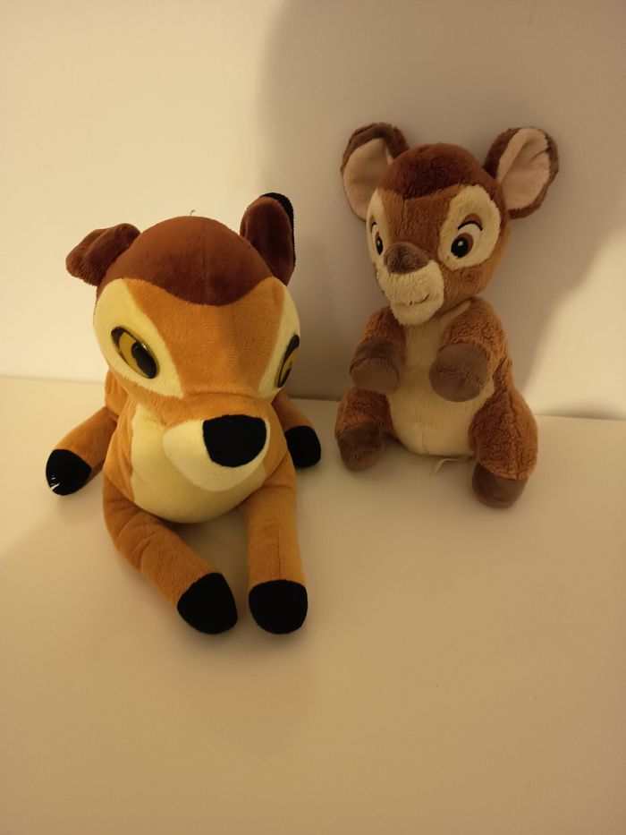 Lot peluche bambi