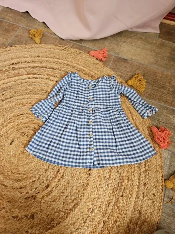 Robe carreaux H&M