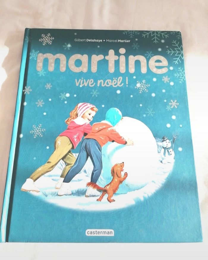Livre Martine vive Noël !