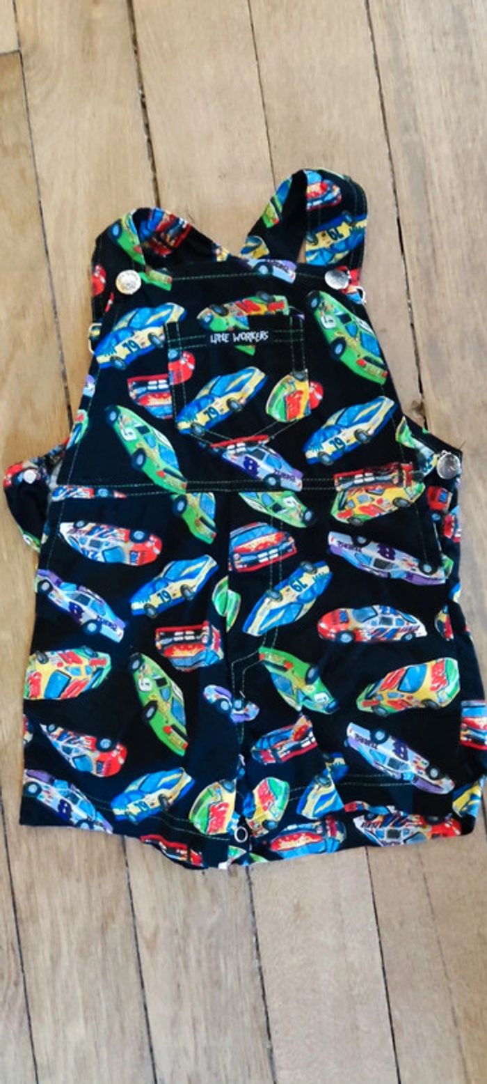 Salopette style jean 2 ans