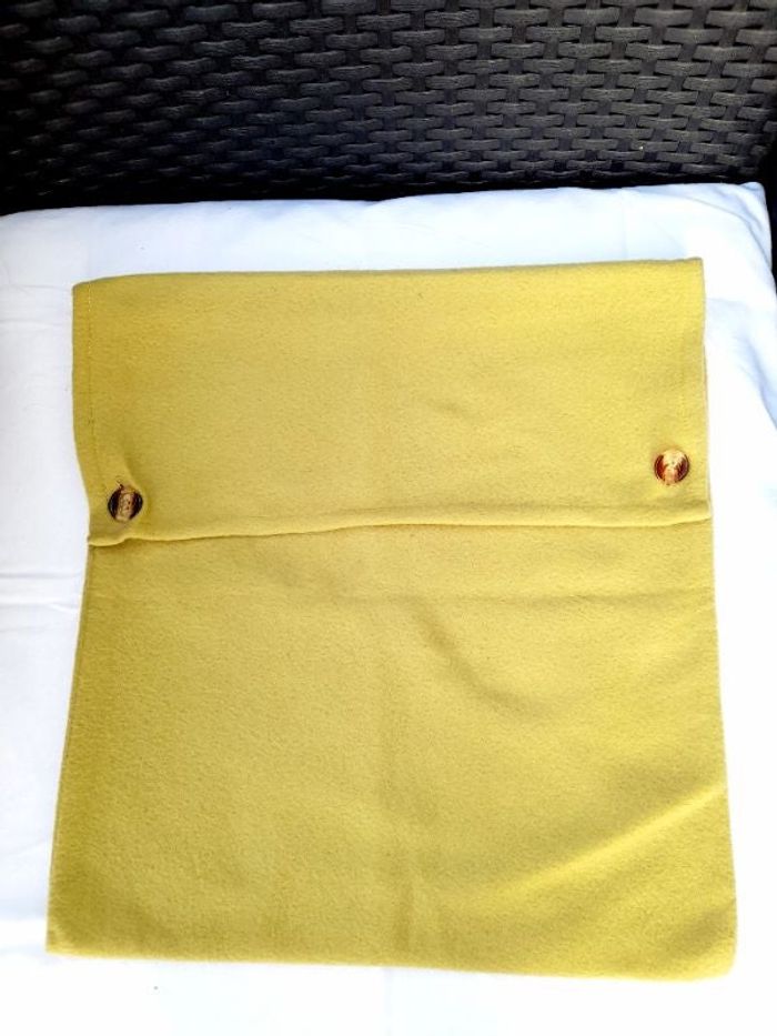 Housse de coussin polaire