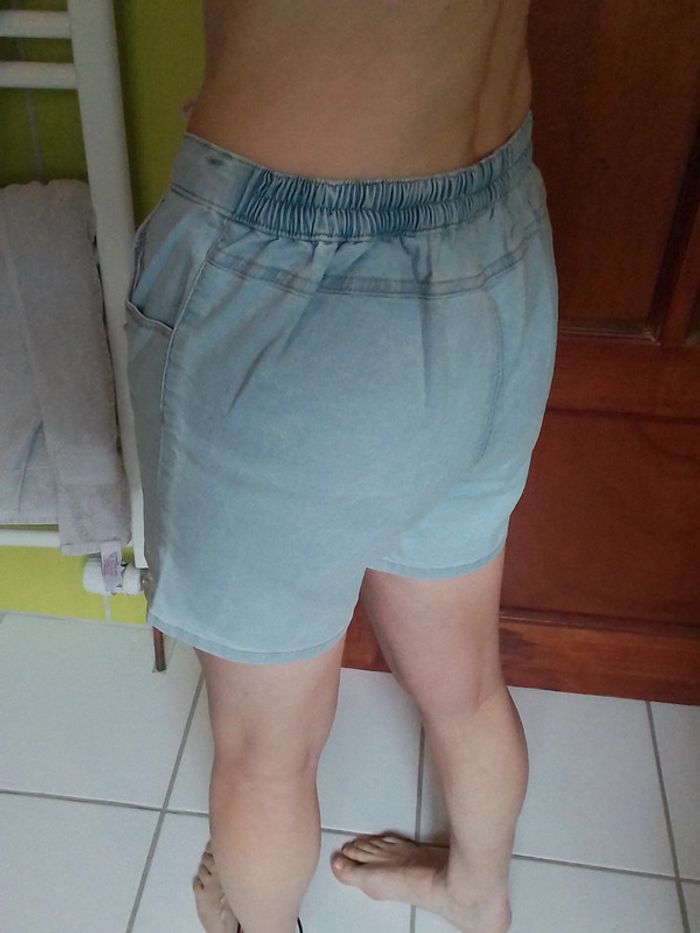 Short femme Bleu ciel Blancheporte - photo numéro 4