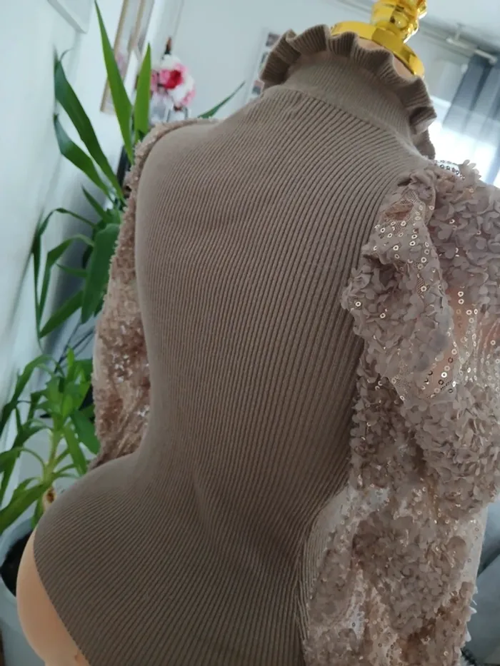 Magnifique pull de Soirée Taille M🌿💝 - photo numéro 9
