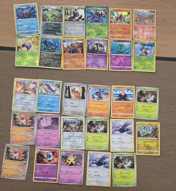 Cartes pokemon en bon et très  bon etat