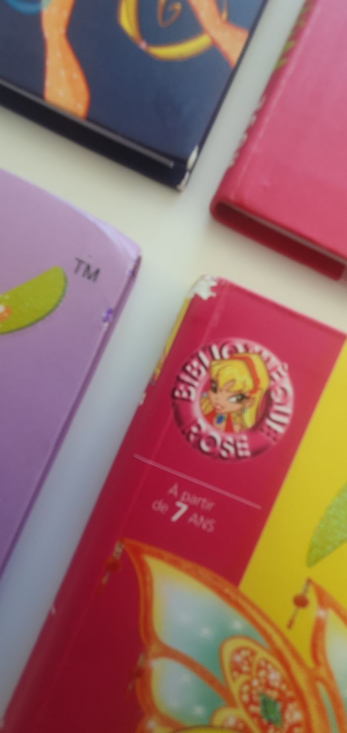 Lot 6 livres Winx Club - photo numéro 2