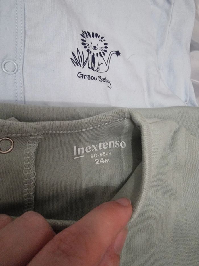 Lot 3 pyjamas - photo numéro 2