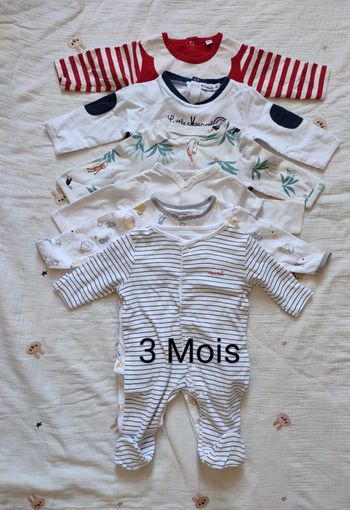 Pyjama léger  3 mois