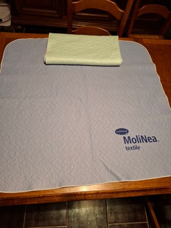 2 alèses lavable et réutilisable 