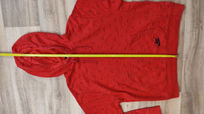 Vêtement Homme Sweats pull sweat à capuche rouge Nike taille L #Retrostreet - photo numéro 8