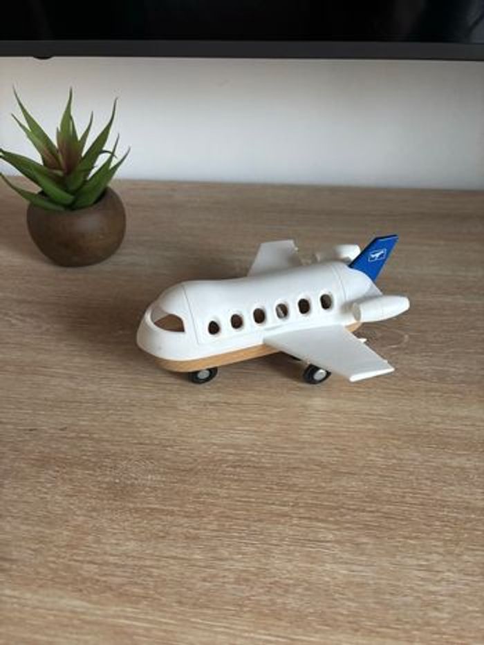 Jouet avion de voyageur en bois brio - photo numéro 2
