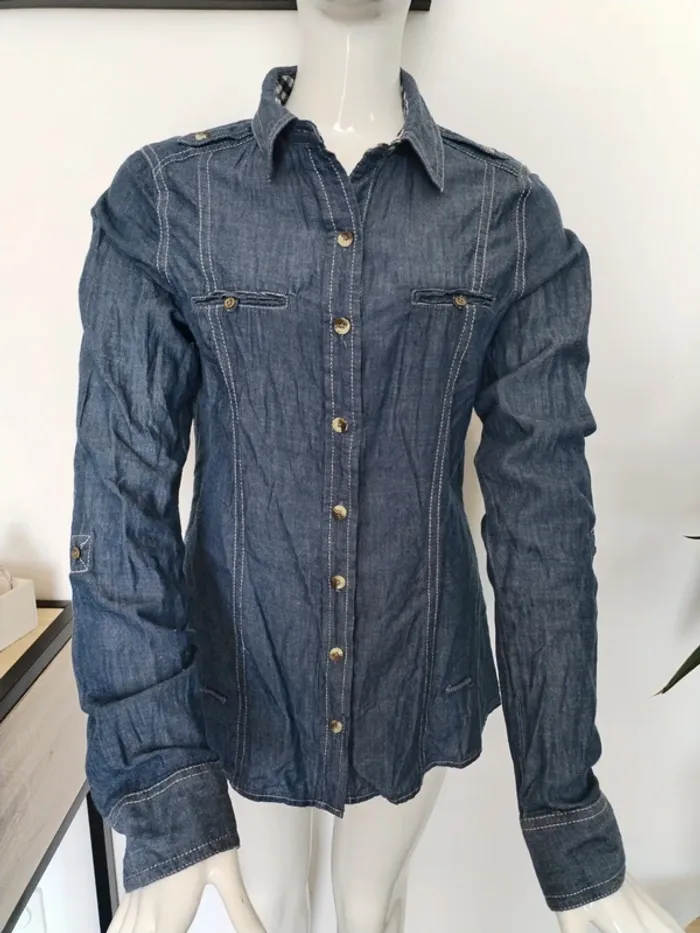 Chemise femme taille 36 Bershka neuve - photo numéro 2