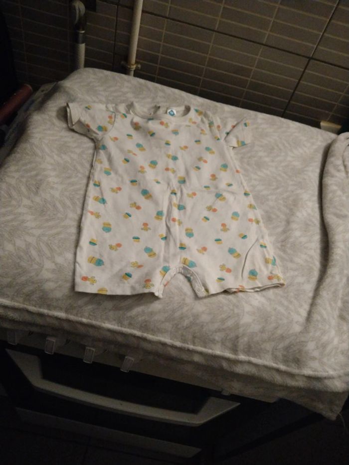 3 combishorts 6 mois