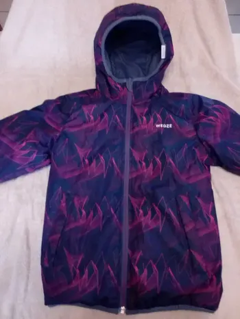 Manteau Decathlon réversible 8 ans (réf perso F-W2)(familleac72)