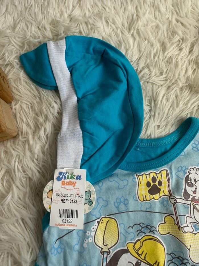 Barboteuse avec casquette Kika baby taille 3-6 mois - photo numéro 3