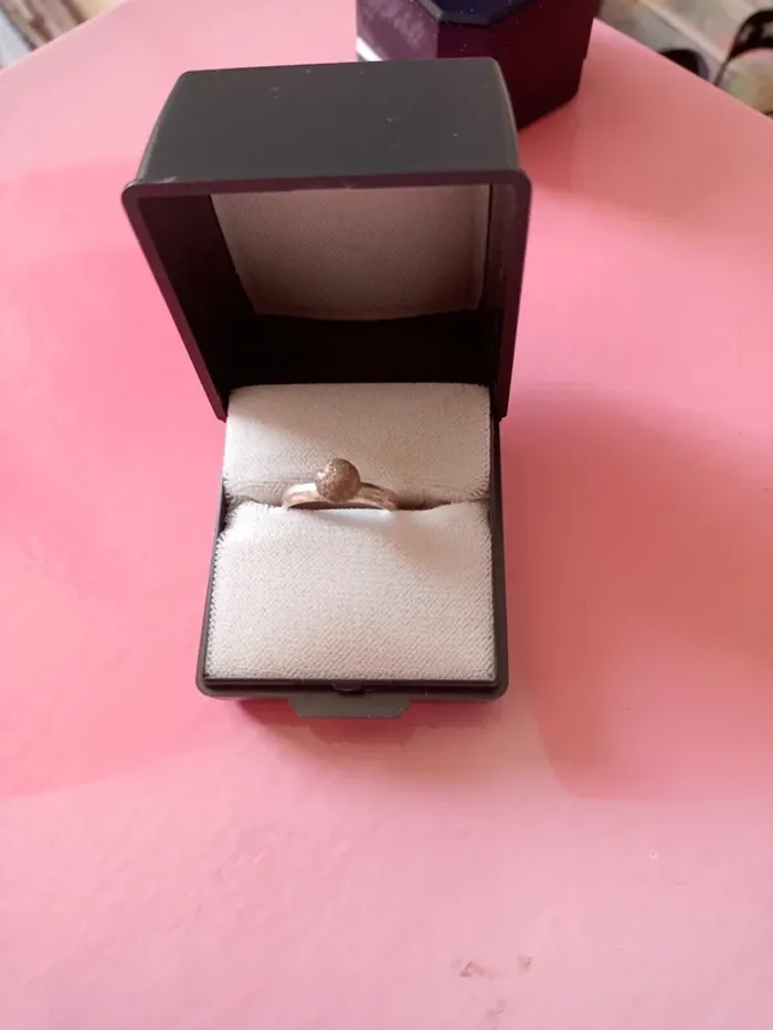 Bague en argent 56 cm