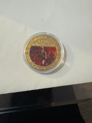 Lot de 5 pièces doré star wars