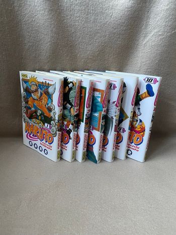 📚 Lot manga Naruto – Tomes 1, 2, 3, 4, 7, 9 et 10 – Édition Française