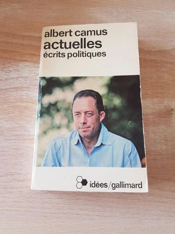 Actuelles - Albert Camus