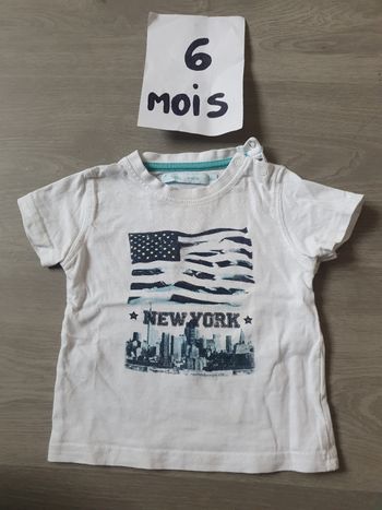 Maillot t-shirt 6mois garçon
