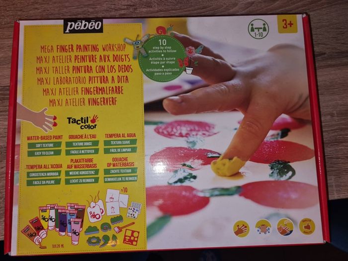 Coffret peinture doigts - photo numéro 1