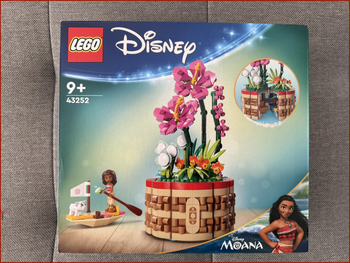 LEGO Le pot de fleurs de Vaiana 43252 - Disney, set décoratif, neuf scellé