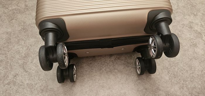 Valise cabine riaide Georges Rech - 4 roues - beige - Neuve - photo numéro 6