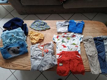 Lot garçon 9 mois