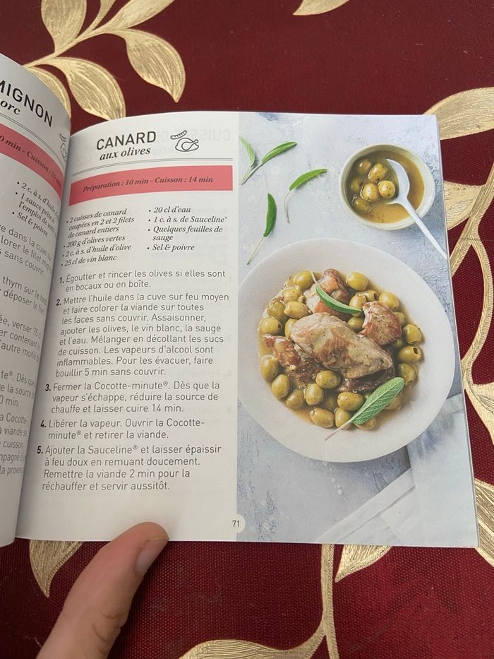 ~ Les meilleures recettes à la cocotte-minute ~ - photo numéro 2