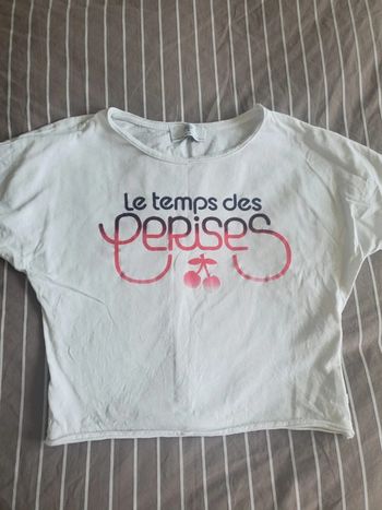 Crop Top Le temps des cerises 10 ans