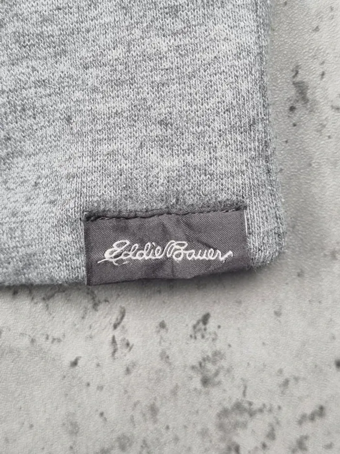 Sweat 1/4 zip Eddie Bauer gris – Taille XL Homme - photo numéro 5