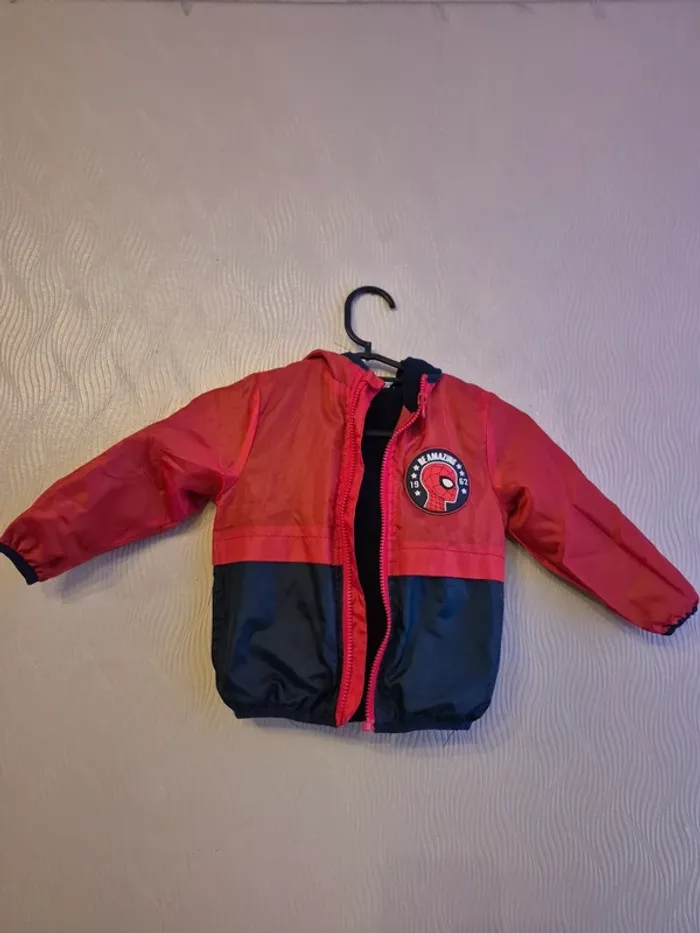 Veste spiderman marvel 3 ans