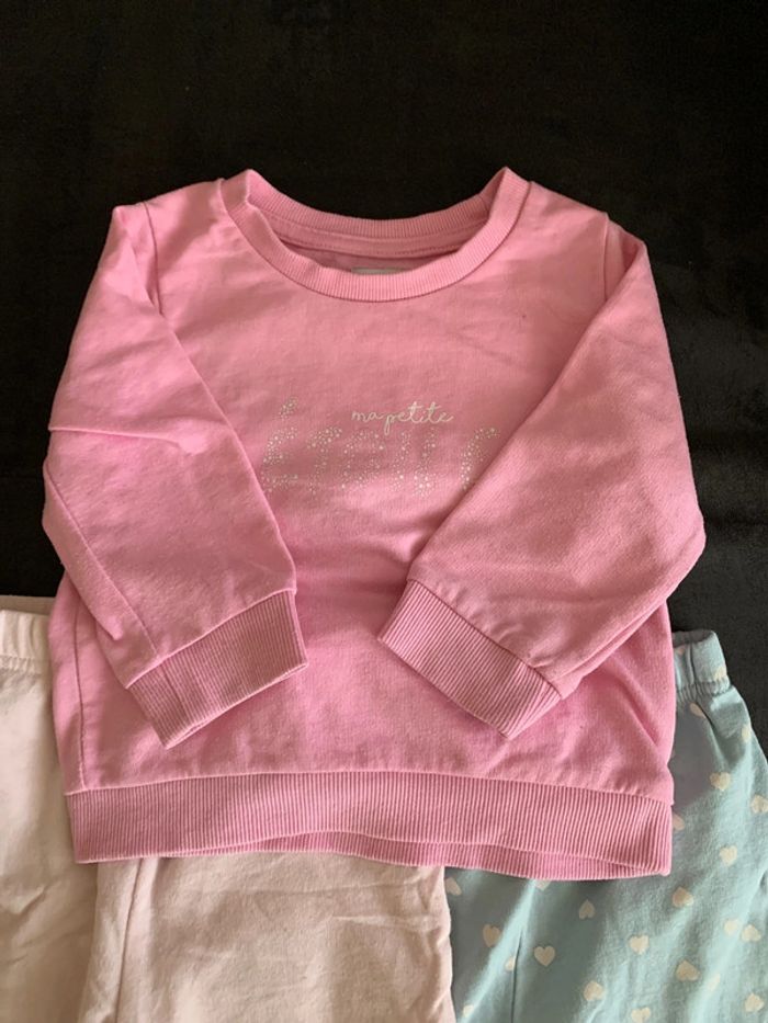 Ensemble jogging fille 18 mois - photo numéro 2