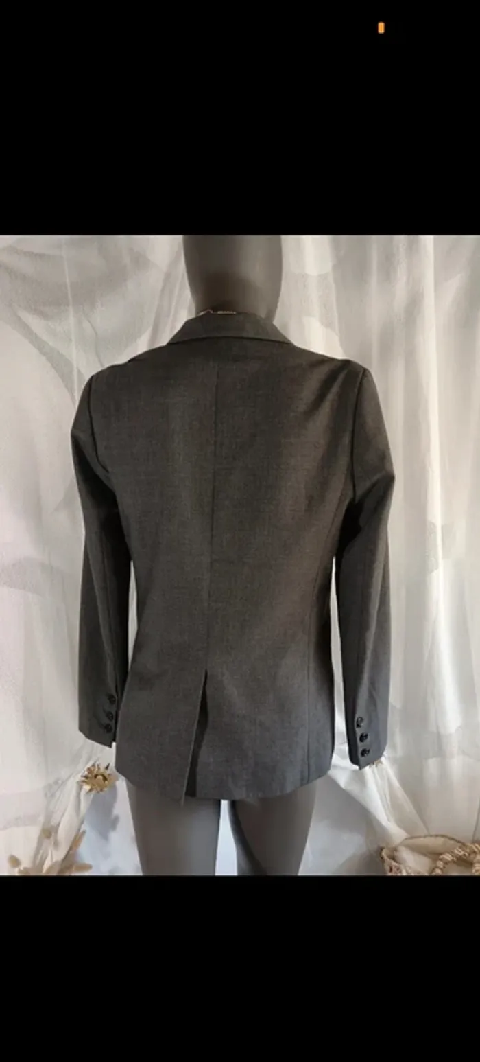 Sœur "Blazer cintrée anthracite" t. L - photo numéro 6