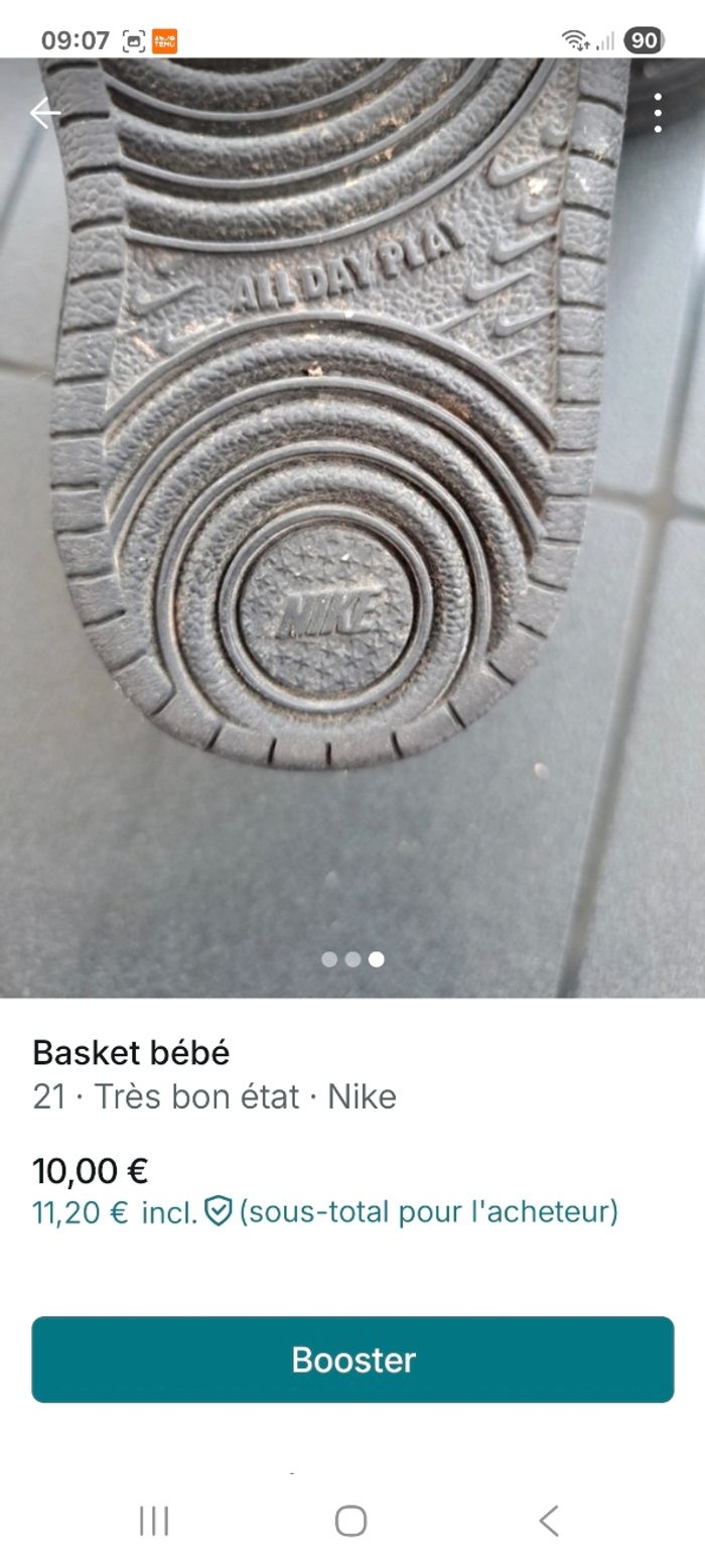 Basket enfant Nike - photo numéro 3