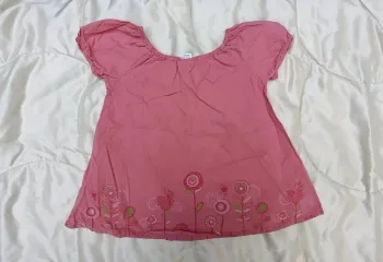 T-shirt manches courtes rose 3 ans Vertbaudet