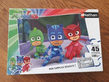 Puzzle enfant 45 pièces , Les Pyjamasques , Nathan