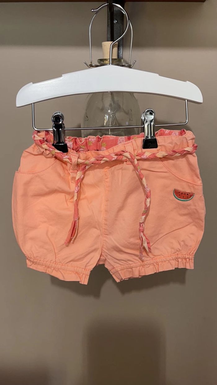 Short fille 12-18 mois Sergent Major