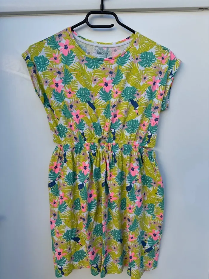 Robe fleurie