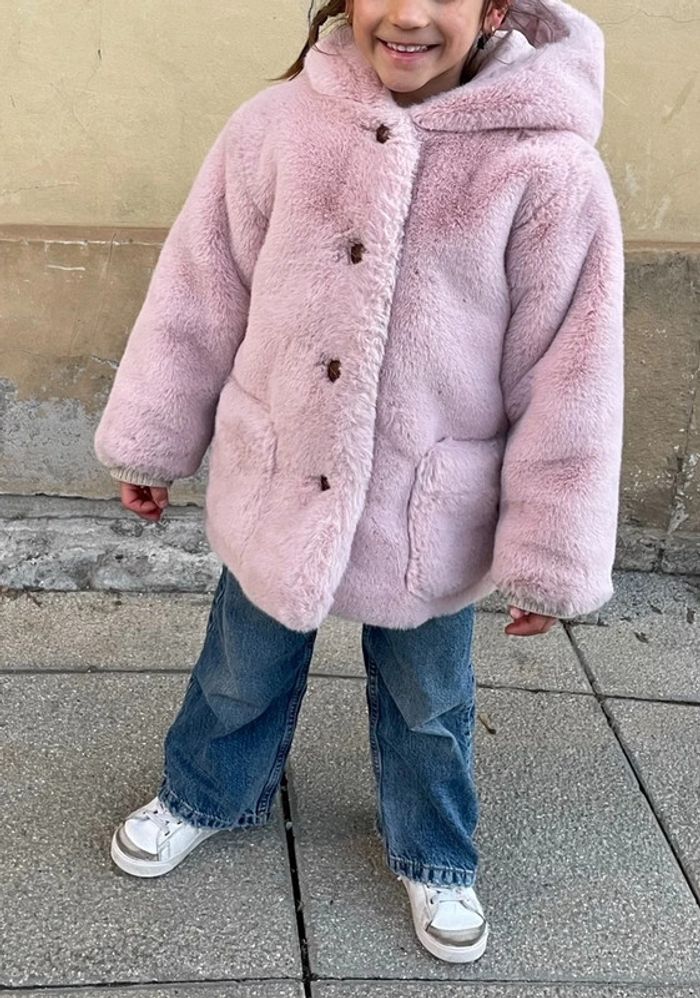 Jeans wide Zara fille 6 ans - photo numéro 2